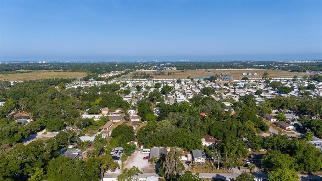 200' Above home Facing West