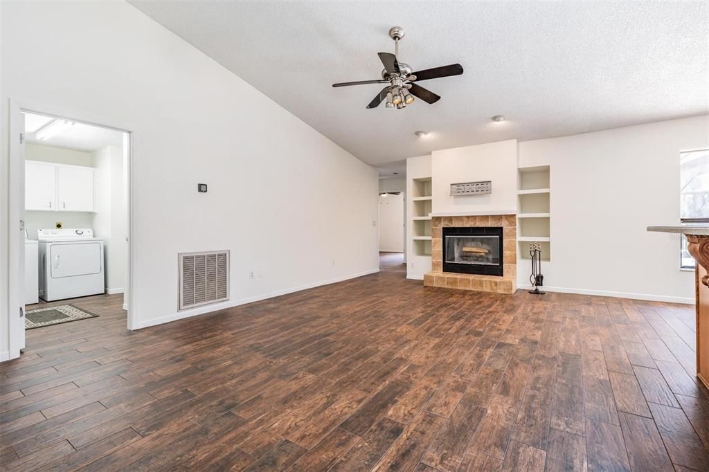 Family Room with Fireplace