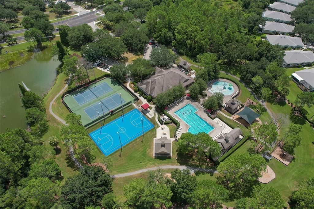 Aerial of Osprey Club (10 minute bike ride)