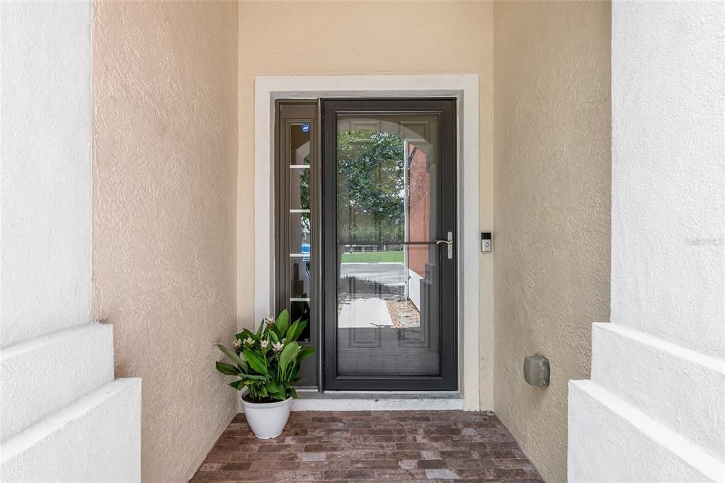 Welcome home! Paved entry with Storm door upgrade