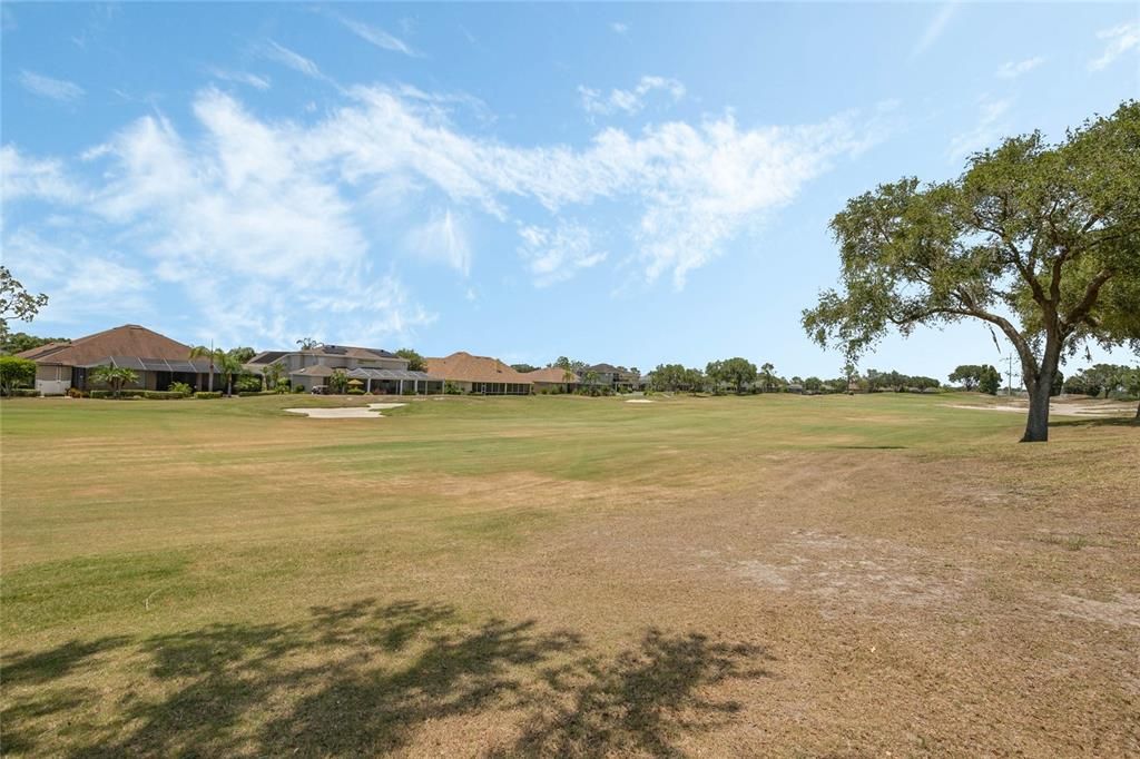 Golf course view