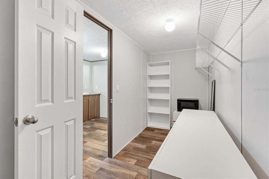 Spacious Owner's Walk in Closet