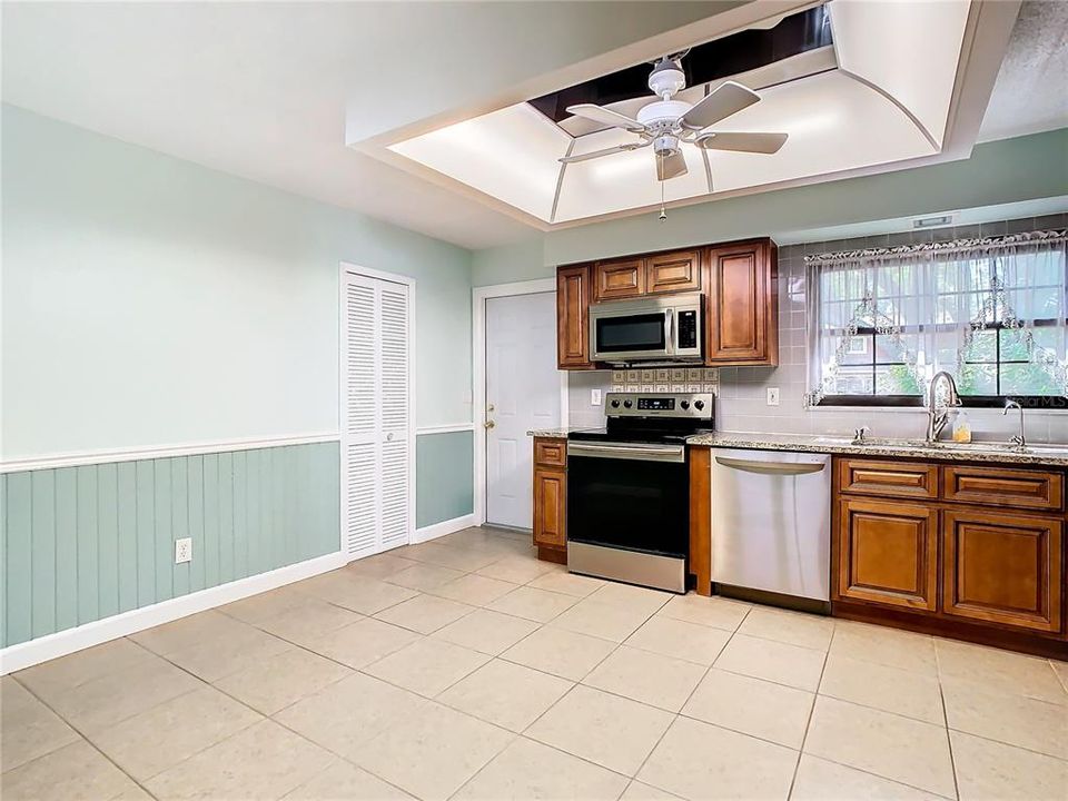 entrance from pool to master bath