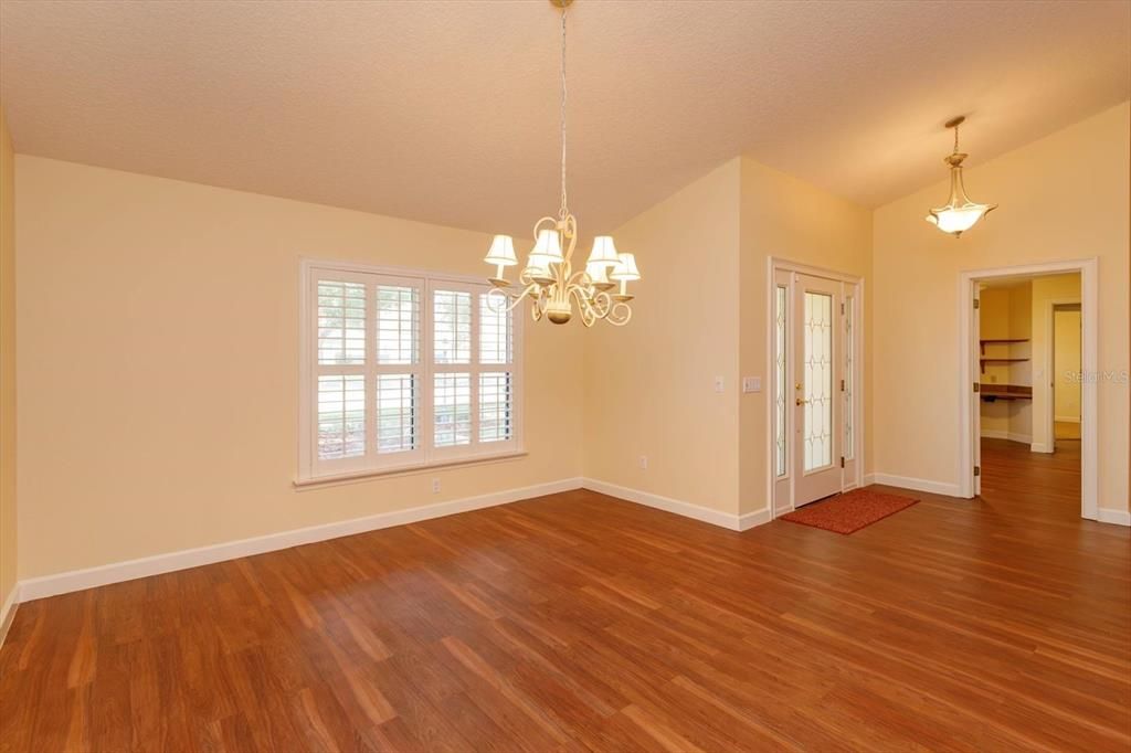 View of Formal Dining (or Formal Living Area) from hallway