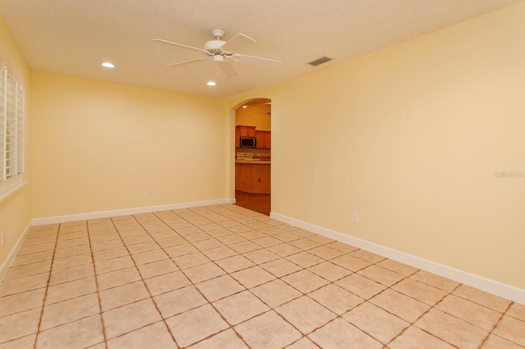 Bonus Room looking towards doorway