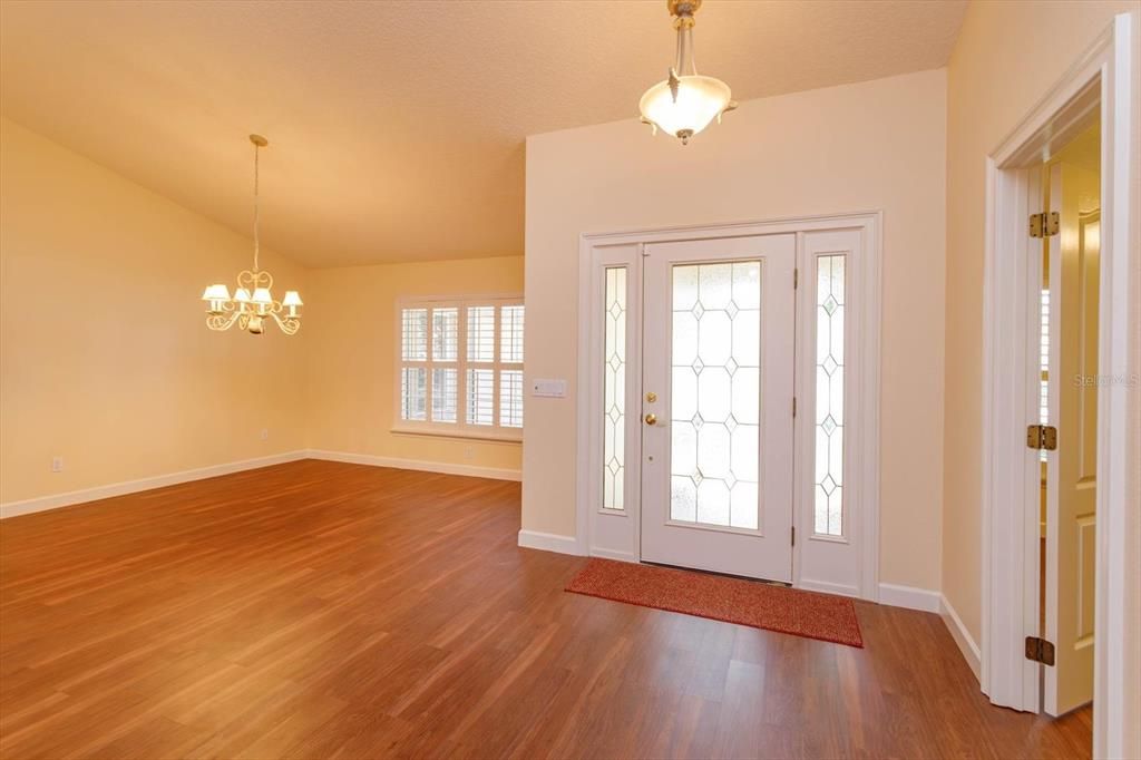 Entryway with Formal Dining (view from Great Room)