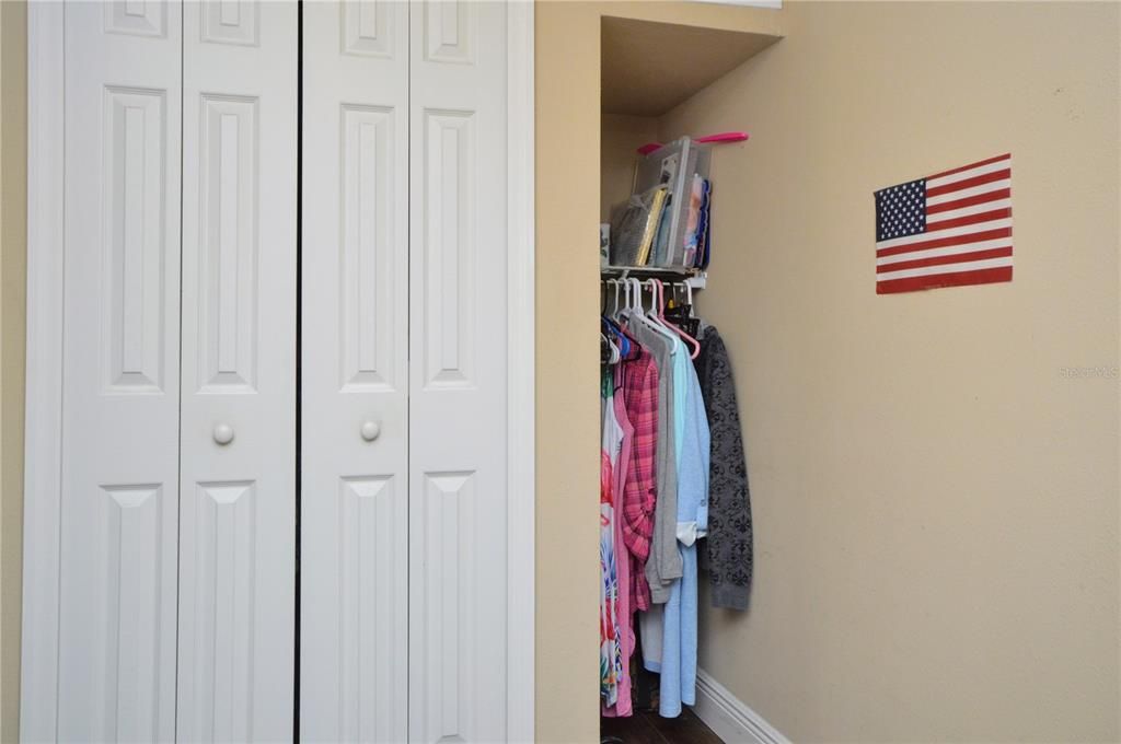 Primary Bedroom closet area