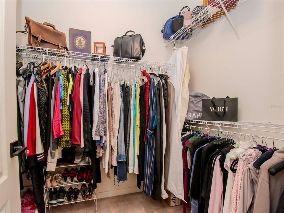 Primary Walk-In Closet