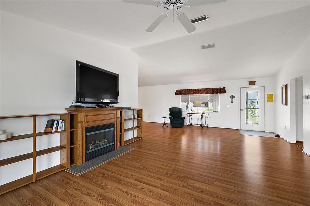 Great room looking toward front door