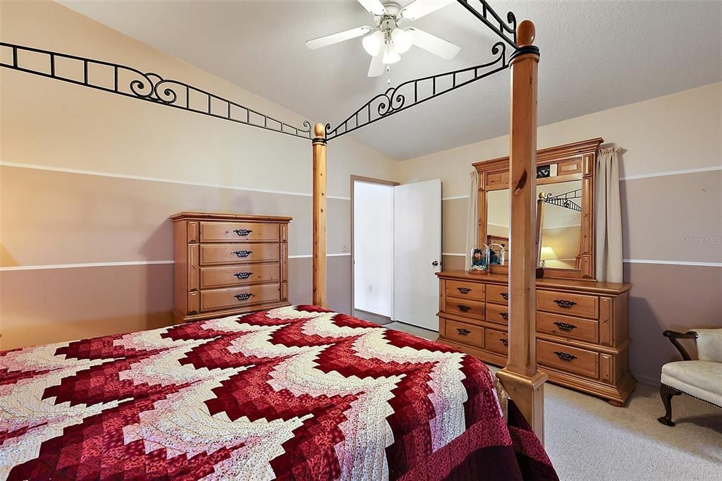 Main bedroom looking toward entrance