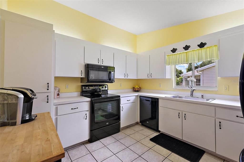 Partial kitchen view from doorway