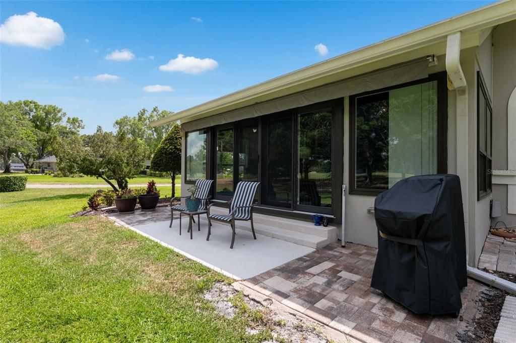 Custom Awning Controlled From Inside