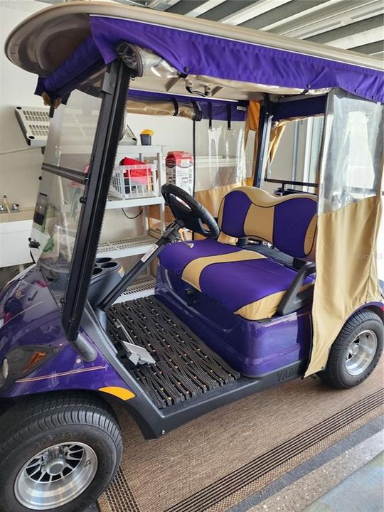 Golf Cart barely used 1.