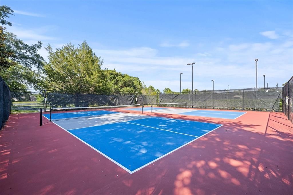 Tennis and Pickleball Courts