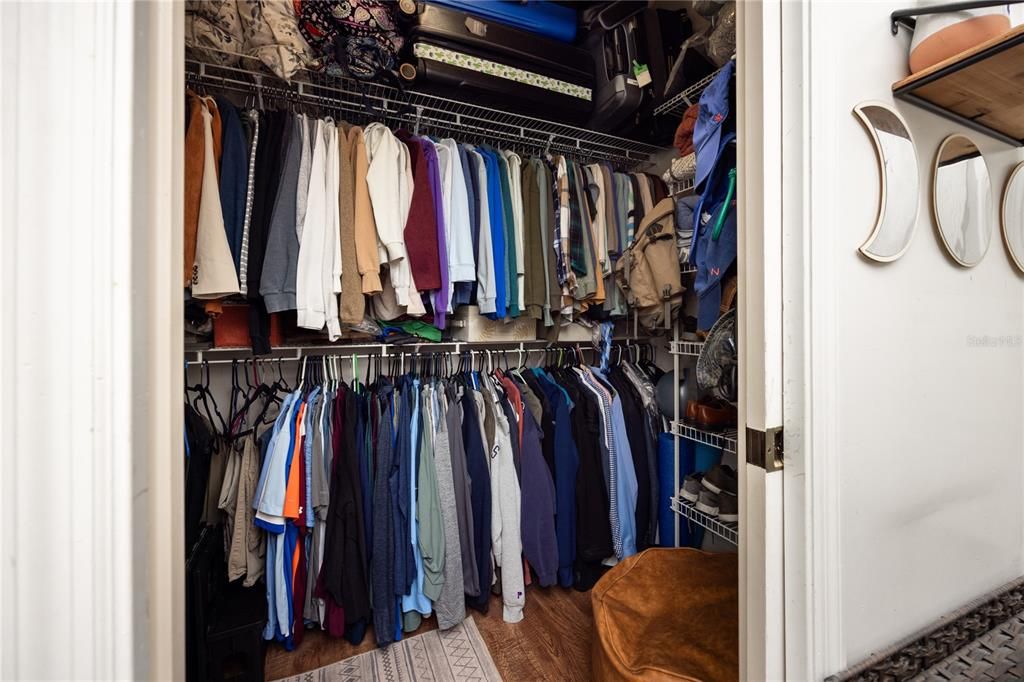 Walk in closet