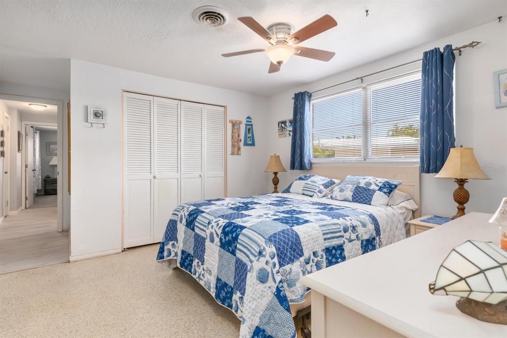 Master Bedroom with Terrazzo floors