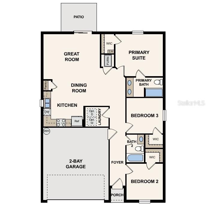 Active With Contract: $224,990 (3 beds, 2 baths, 1263 Square Feet)