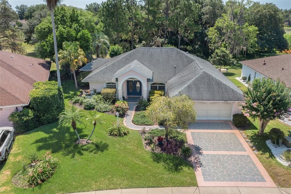 Front of Home - Aerial View