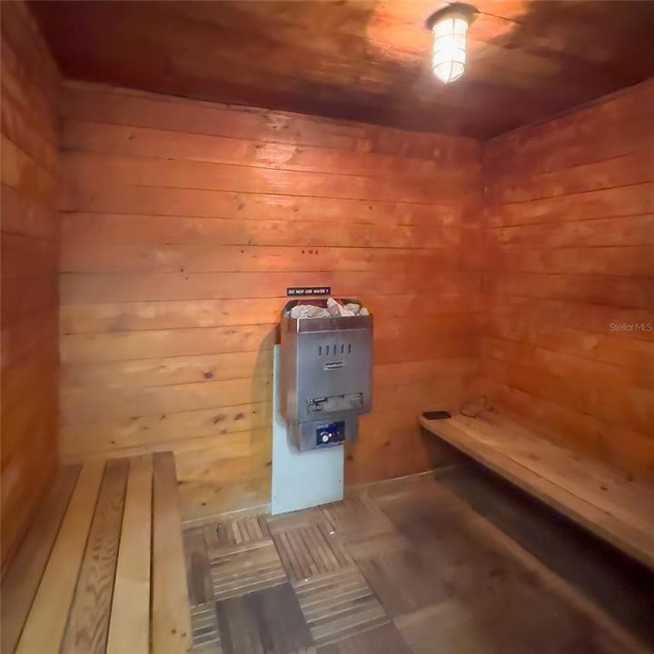 Clubhouse Sauna