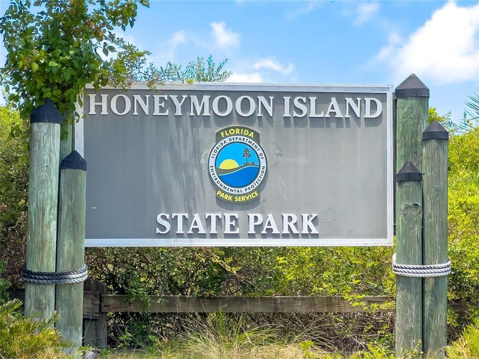 Walk or bike to Honeymoon State Park!!