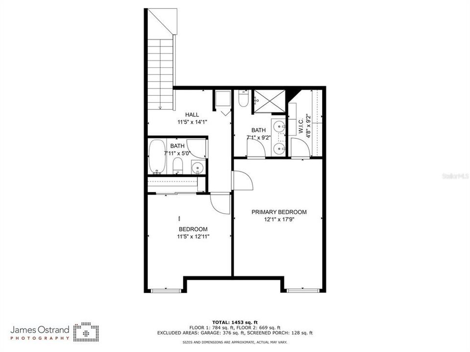 Upstairs Floor Plan