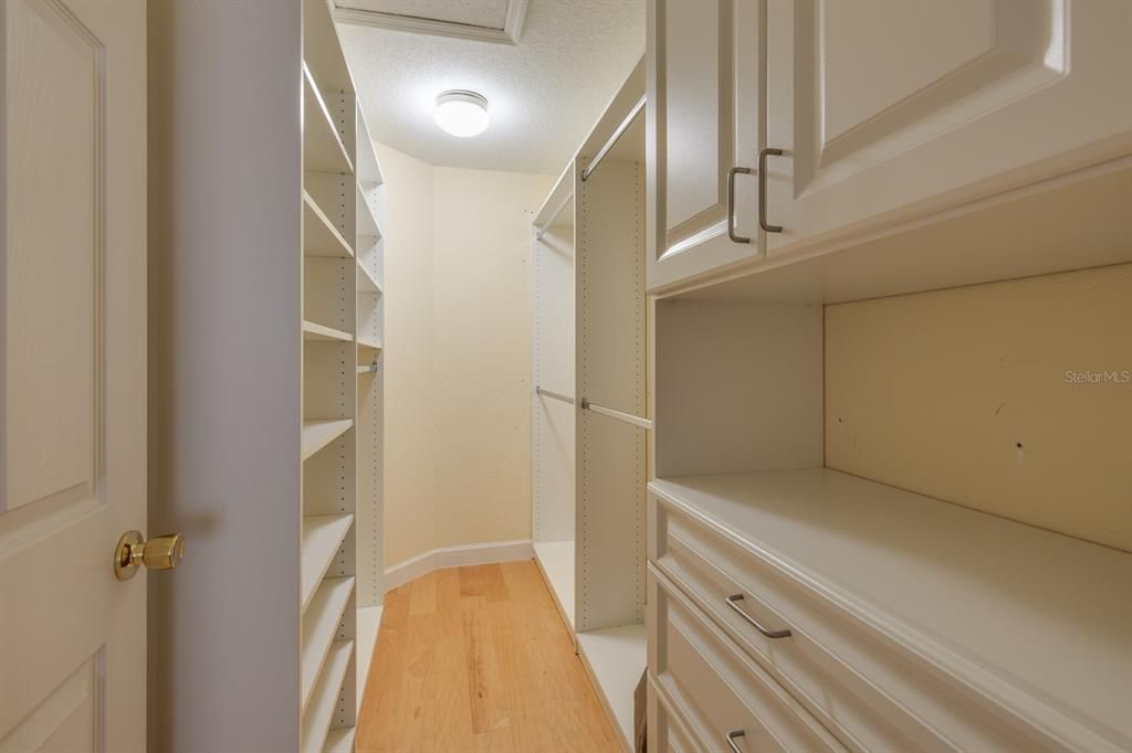 Custom Closet in Walk In