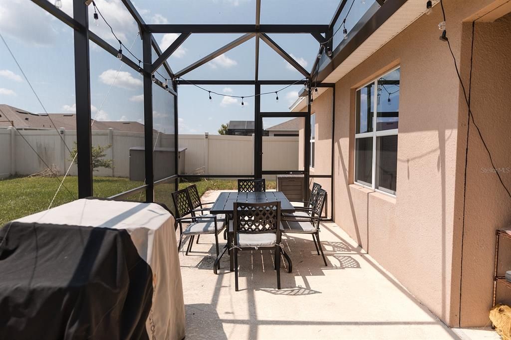 Screened porch