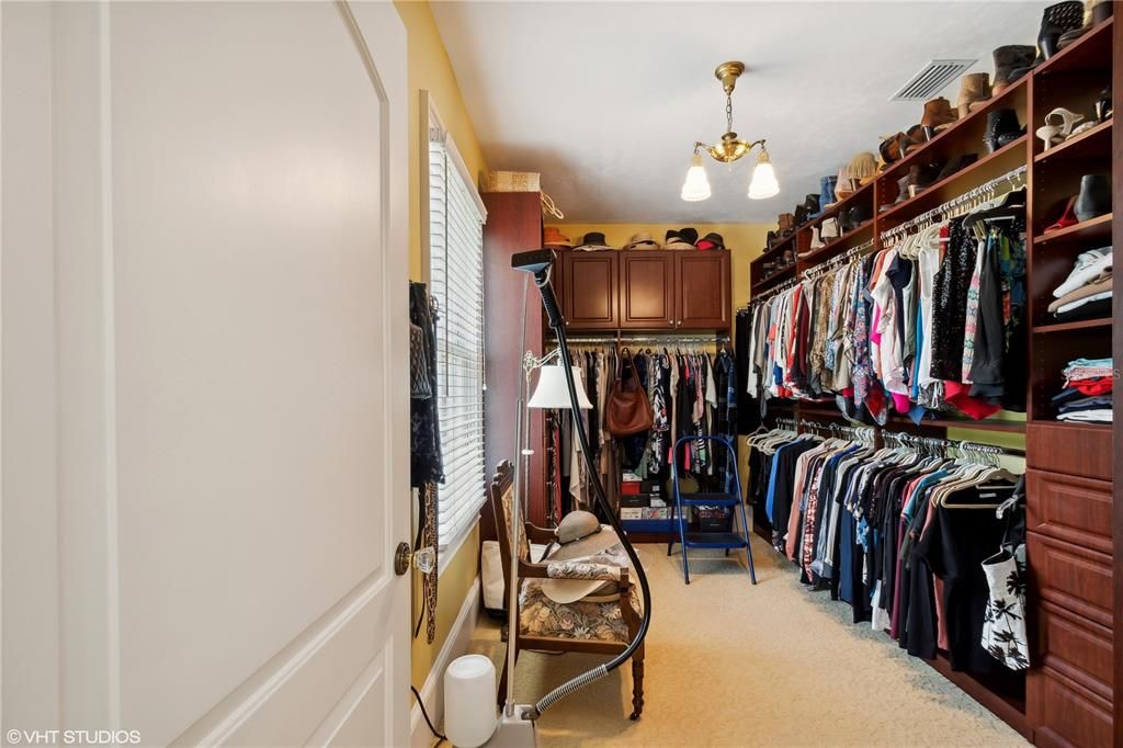 Huge walk in closet