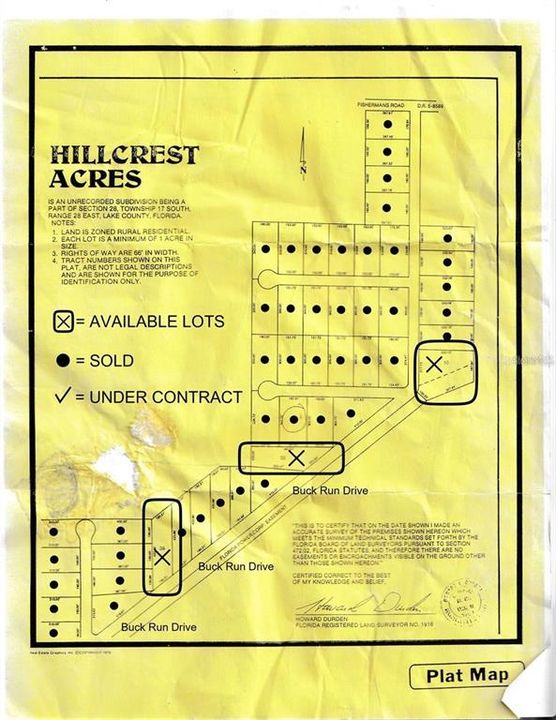 For Sale: $25,000 (1.25 acres)