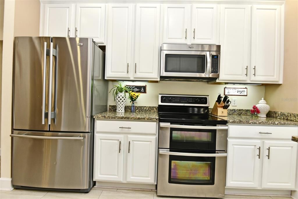 Kitchen with Stainless Appliances