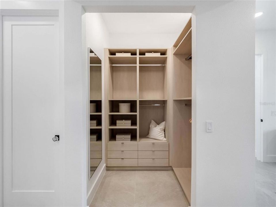 Owner's Walk In Closet