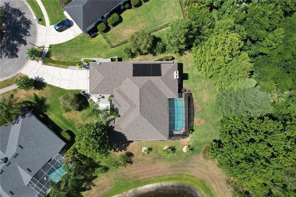 Drone View of Property