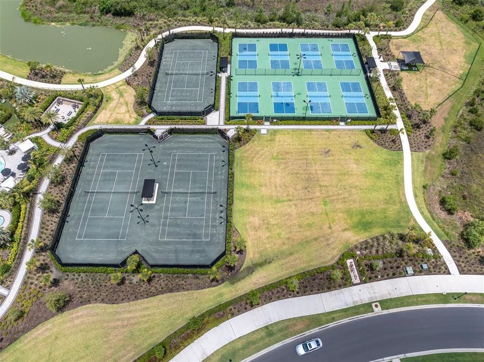 Tennis Courts and Pickle ball courts