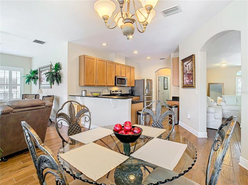 Breakfast Nook - Family Room - Kitchen