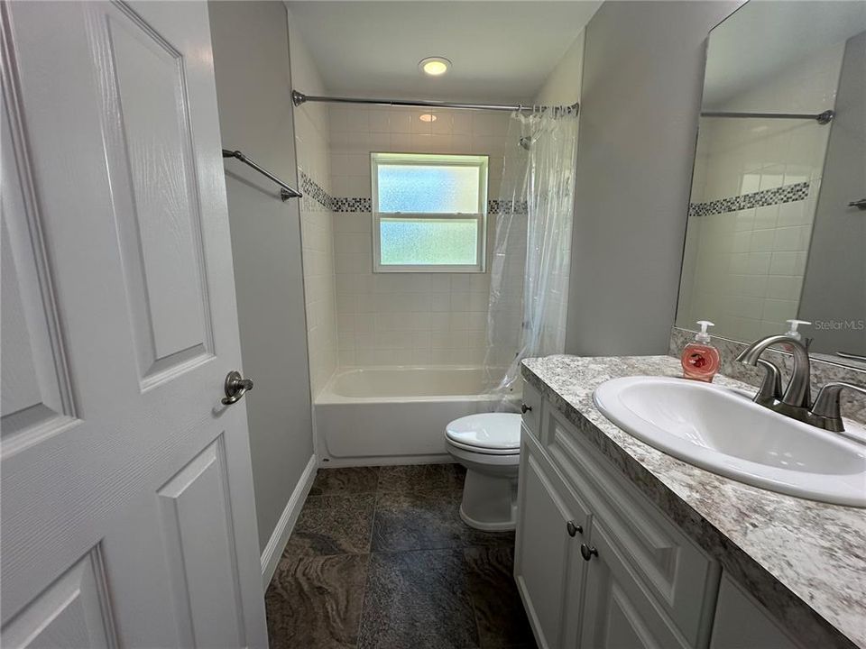 Secondary bathroom