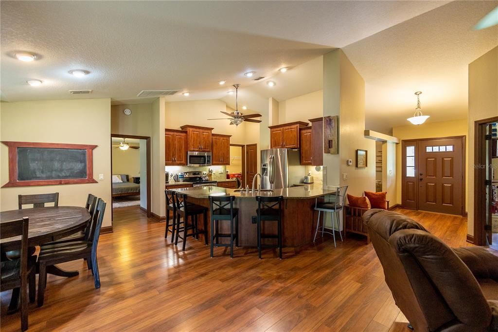 Kitchen/Family Room Combination