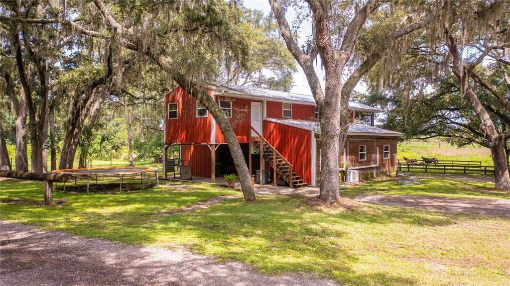 Barn with upstairs Apartment and Office Downstairs