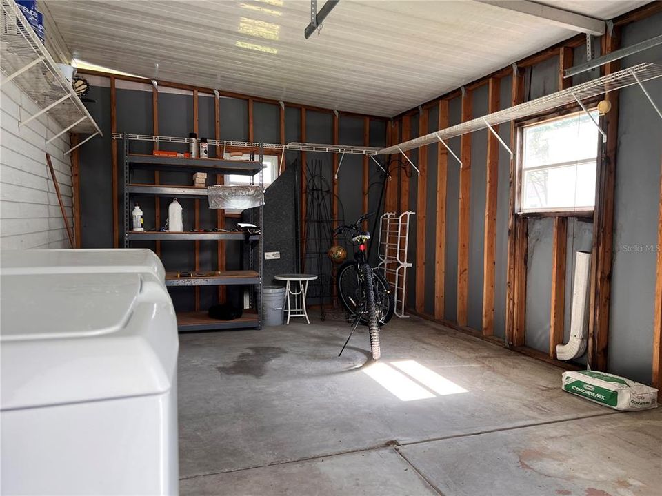 Garage with Storage