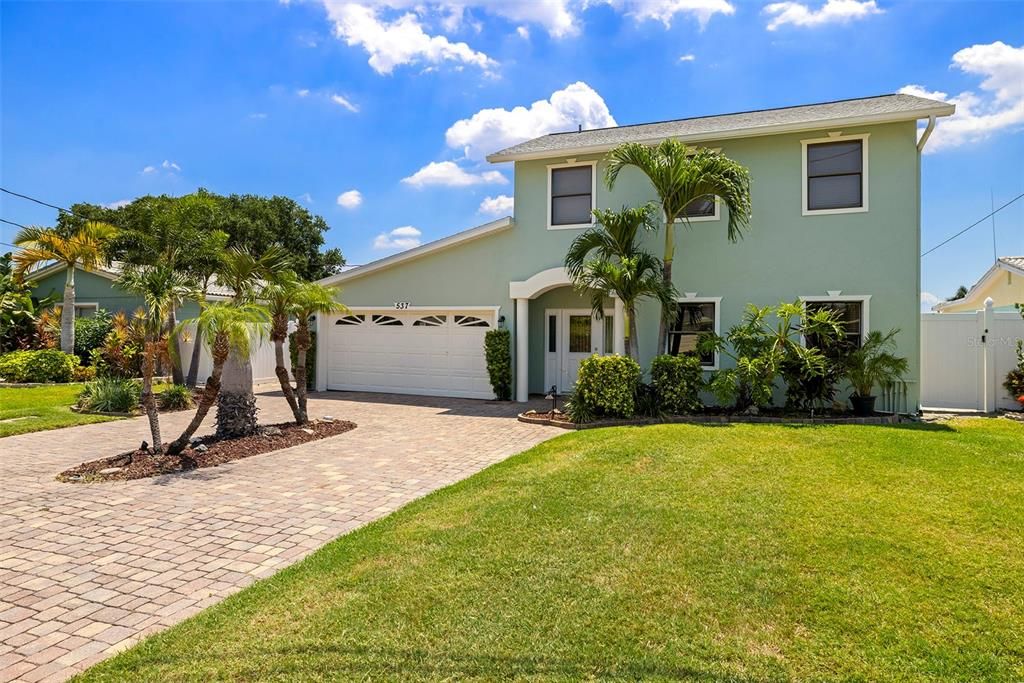 On a quiet dead end street with ample parking and the best of Florida living