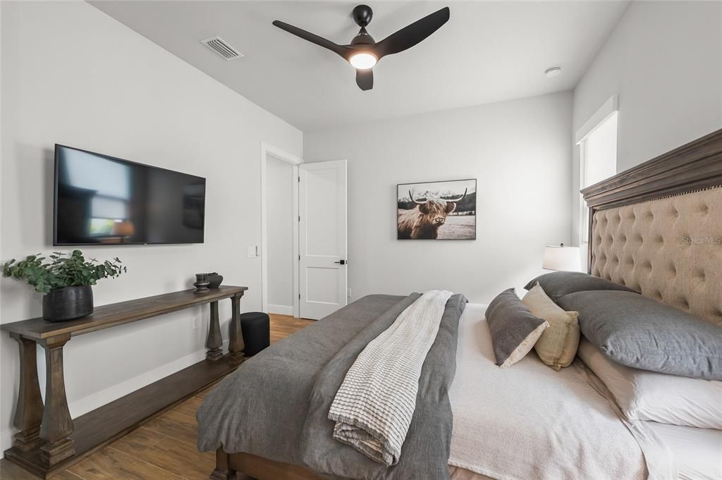 Bedroom 2 with EnSuite Bathroom and Walk-In Closet