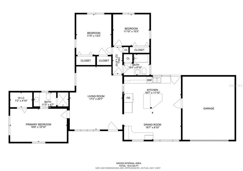 For Sale: $537,770 (3 beds, 2 baths, 1612 Square Feet)