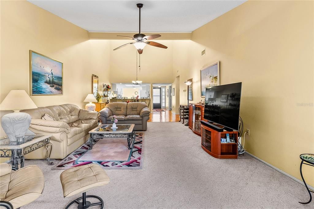 dining area to entry