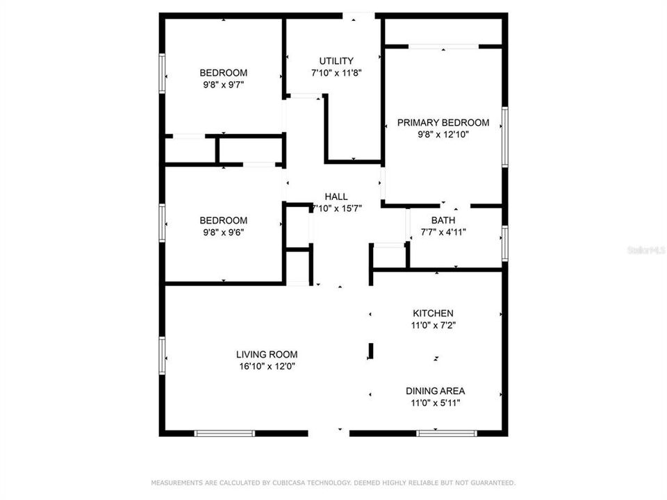 Active With Contract: $259,900 (3 beds, 1 baths, 1044 Square Feet)