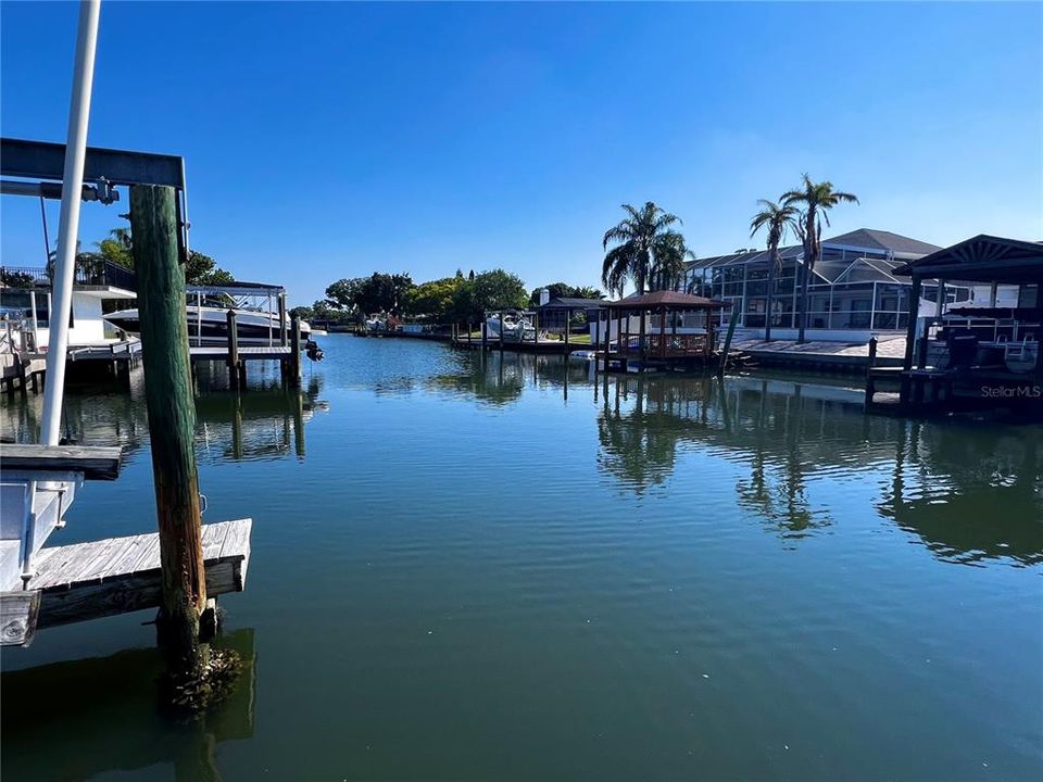 Charming waterfront ranch.