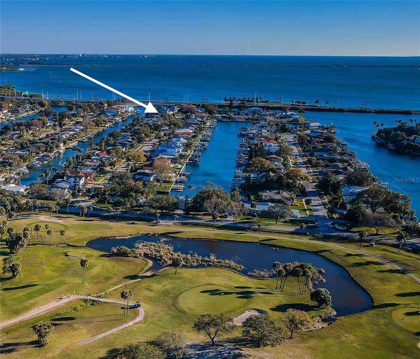 Florida dream: boating and golf!