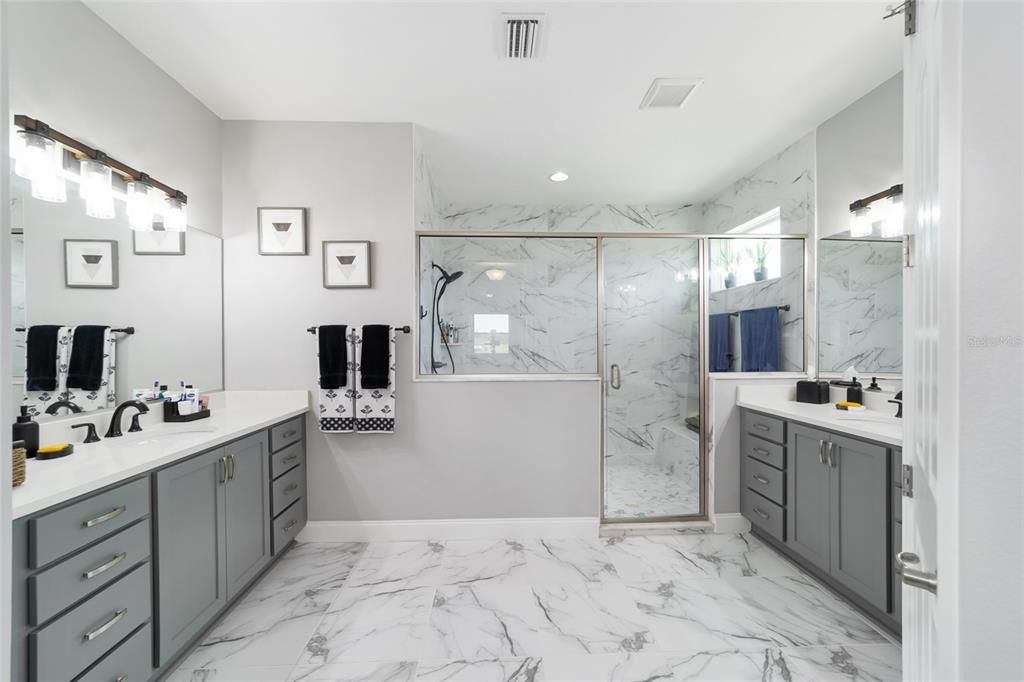 Master bathroom