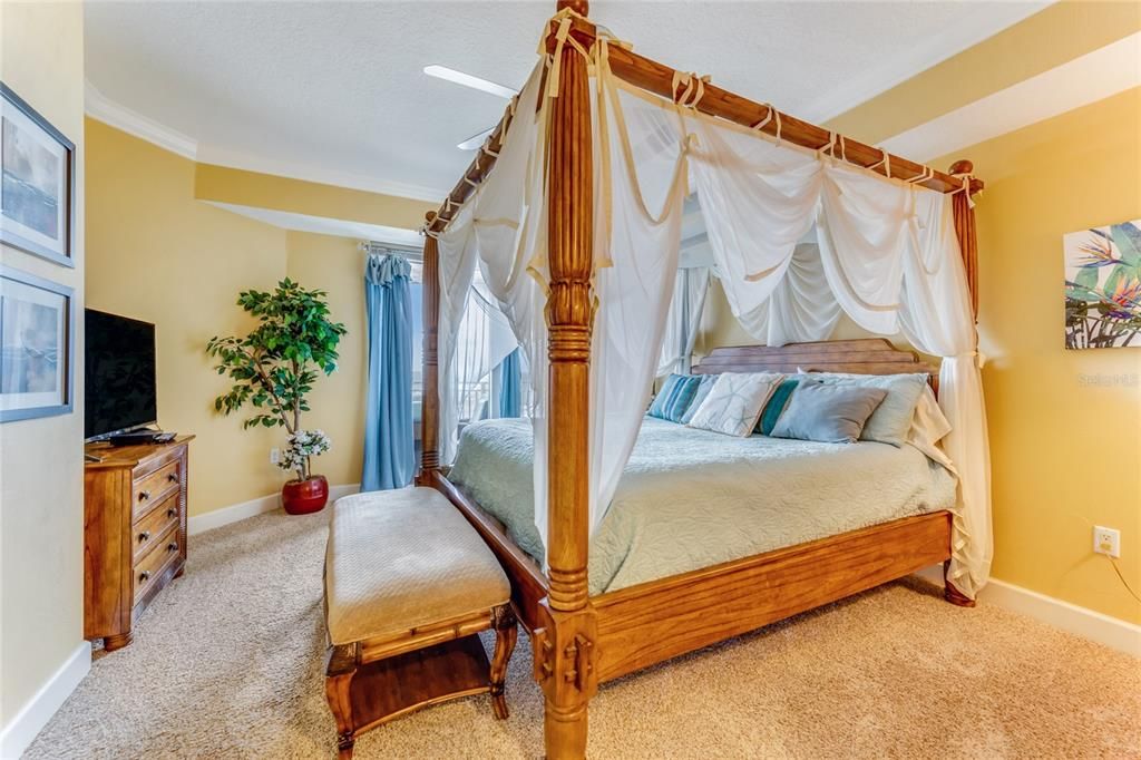 Primary Bedroom with Ocean Views!