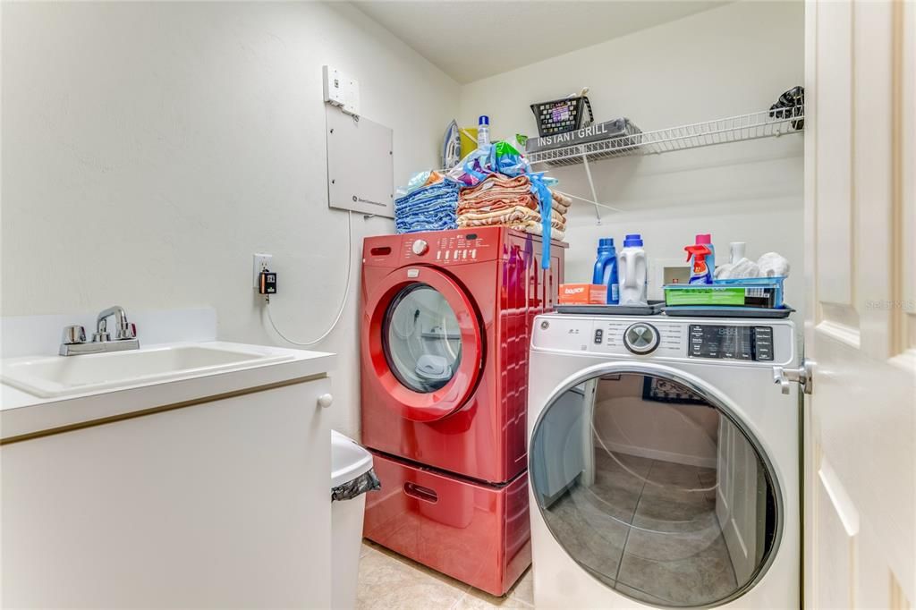 Laundry Room in Unit with Sink