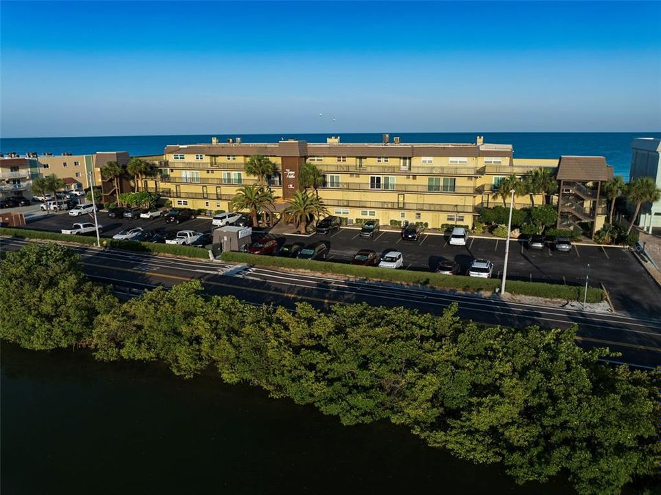 Intracoastal waterway is steps away and provides additional privacy with no front neighbors!