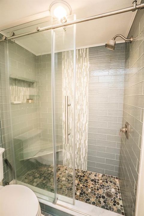 waterfall shower